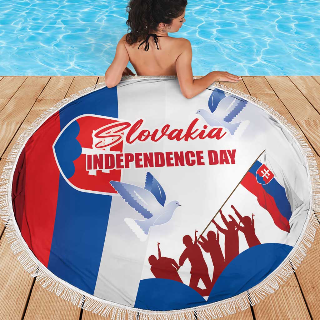 Slovakia Independence Day Beach Blanket 17th July 1992
