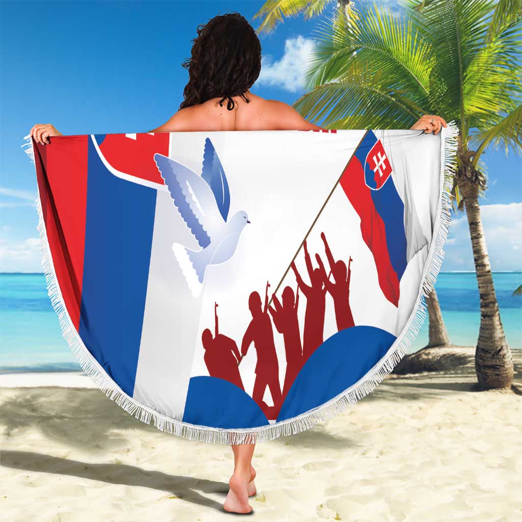 Slovakia Independence Day Beach Blanket 17th July 1992