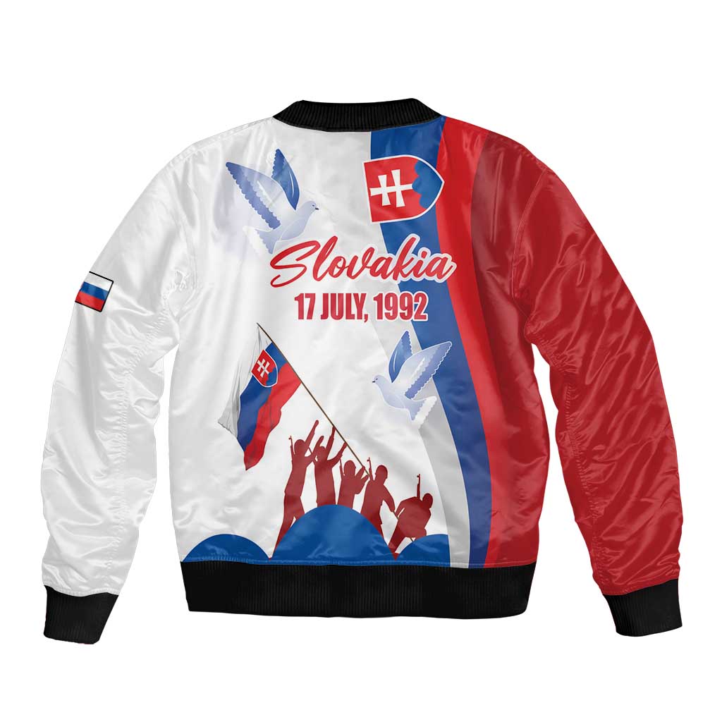 Slovakia Independence Day Bomber Jacket 17th July 1992
