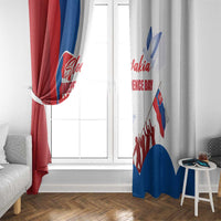 Slovakia Independence Day Window Curtain 17th July 1992
