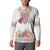 Romania Happy Martisor Day 1 March Button Sweatshirt Martenitsa and Peony Romanian Traditional Pattern