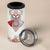 Romania Happy Martisor Day 1 March 4 in 1 Can Cooler Tumbler Romanian Traditional Pattern with Martenitsa and Peony