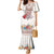 Romania Happy Martisor Day 1 March Family Matching Mermaid Dress and Hawaiian Shirt Martenitsa and Peony Romanian Traditional Pattern
