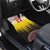 Custom Romania Football Go Champions Car Mats Romanian Traditional Patern