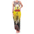 Custom Romania Football Go Champions Family Matching Tank Maxi Dress and Hawaiian Shirt Romanian Traditional Patern