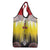 Custom Romania Football Go Champions Grocery Bag Romanian Traditional Patern