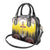 Custom Romania Football Go Champions Shoulder Handbag Romanian Traditional Patern