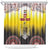 Custom Romania Football Go Champions Shower Curtain Romanian Traditional Patern