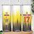 Custom Romania Football Go Champions Skinny Tumbler Sporty Style with Romanian Traditional Patern