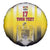 Custom Romania Football Go Champions Spare Tire Cover Romanian Traditional Patern