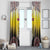 Custom Romania Football Go Champions Window Curtain Romanian Traditional Patern