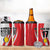 Custom Romania Tennis Winners Never Quit 4 in 1 Can Cooler Tumbler Sporty Style