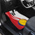 Custom Romania Tennis Winners Never Quit Car Mats Sporty Style