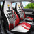 Custom Romania Tennis Winners Never Quit Car Seat Cover Sporty Style