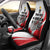 Custom Romania Tennis Winners Never Quit Car Seat Cover Sporty Style