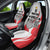 Custom Romania Tennis Winners Never Quit Car Seat Cover Sporty Style