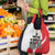 Custom Romania Tennis Winners Never Quit Grocery Bag Sporty Style