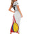 Custom Romania Tennis Winners Never Quit Short Sleeve Bodycon Dress Sporty Style