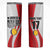 Custom Romania Tennis Winners Never Quit Skinny Tumbler Sporty Style