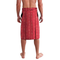 Greenland Flag Style Lavalava Polar Pear