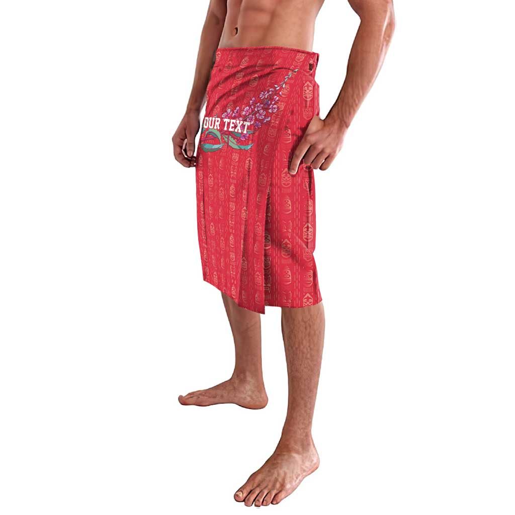 Greenland Flag Style Lavalava Polar Pear