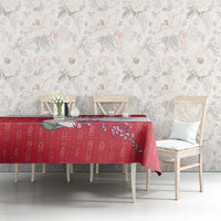 Greenland Flag Style Tablecloth Polar Pear