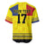 Custom Romania Rugby Go Champions Baseball Jersey Romanian Traditional Patern