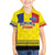 Custom Romania Rugby Go Champions Family Matching Long Sleeve Bodycon Dress and Hawaiian Shirt Romanian Traditional Patern