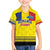 Custom Romania Rugby Go Champions Family Matching Off The Shoulder Long Sleeve Dress and Hawaiian Shirt Romanian Traditional Patern