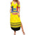 Custom Romania Rugby Go Champions Family Matching Summer Maxi Dress and Hawaiian Shirt Romanian Traditional Patern