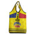 Custom Romania Rugby Go Champions Grocery Bag Romanian Traditional Patern