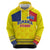 Custom Romania Rugby Go Champions Hoodie Romanian Traditional Patern