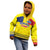 Custom Romania Rugby Go Champions Kid Hoodie Romanian Traditional Patern