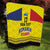 Custom Romania Rugby Go Champions Quilt Romanian Traditional Patern