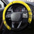 Romania Rugby Go Champions Steering Wheel Cover Romanian Traditional Patern