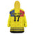 Custom Romania Rugby Go Champions Wearable Blanket Hoodie Romanian Traditional Patern