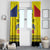 Custom Romania Rugby Go Champions Window Curtain Romanian Traditional Patern