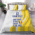 Custom Romania Football With Eagle Mascot Bedding Set Sporty Style