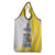 Custom Romania Football With Eagle Mascot Grocery Bag Sporty Style