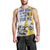 Custom Romania Football With Eagle Mascot Men Tank Top Sporty Style