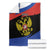 Russia Coat of Arms Blanket Russian Eagle Two Heads Simple Style