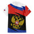 Russia Coat of Arms Family Matching Puletasi and Hawaiian Shirt Russian Eagle Two Heads Simple Style