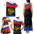 Russia Coat of Arms Family Matching Tank Maxi Dress and Hawaiian Shirt Russian Eagle Two Heads Simple Style LT17 - Wonder Print Shop