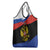 Russia Coat of Arms Grocery Bag Russian Eagle Two Heads Simple Style