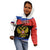 Russia Coat of Arms Kid Hoodie Russian Eagle Two Heads Simple Style LT17 - Wonder Print Shop