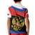 Russia Coat of Arms Kid Polo Shirt Russian Eagle Two Heads Simple Style LT17 - Wonder Print Shop