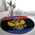 Russia Coat of Arms Round Carpet Russian Eagle Two Heads Simple Style LT17 - Wonder Print Shop