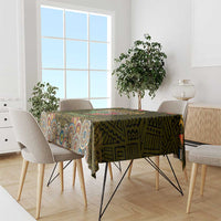 Personalized Mexico Cinco De Mayo Tablecloth Chilli Pepper and Cactus