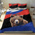 Russia Brown Bear and Chamomile Flower Bedding Set LT17 - Wonder Print Shop