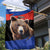 Russia Brown Bear and Chamomile Flower Garden Flag LT17 - Wonder Print Shop